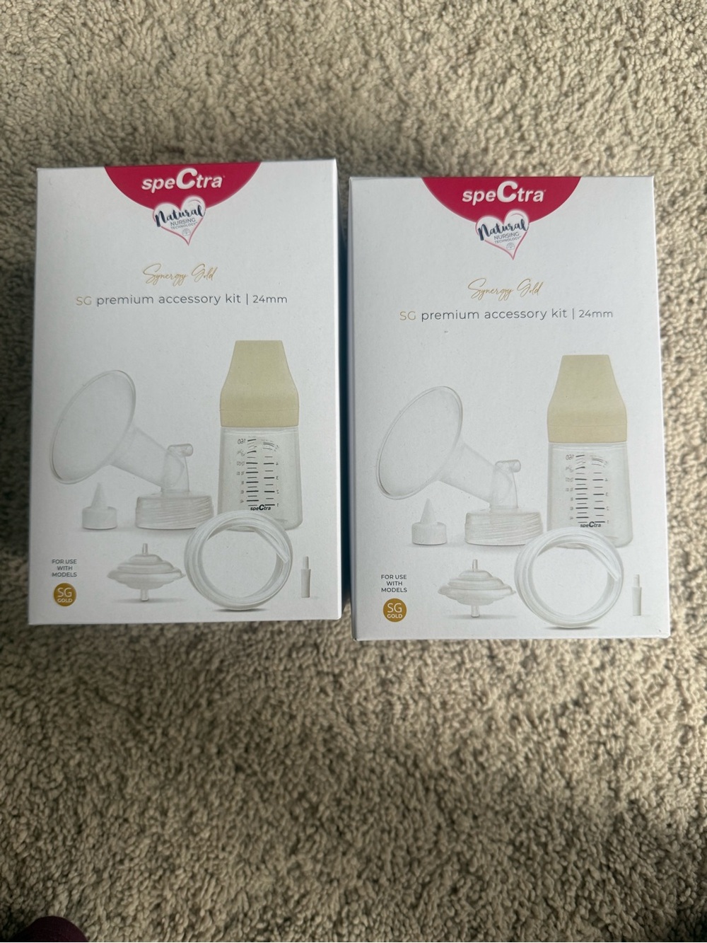 Spectra SG Premium Accessory Kit – Beige and White Replacement Set